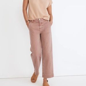 EUC Madewell The Vintage Wide Leg Pants in Purple